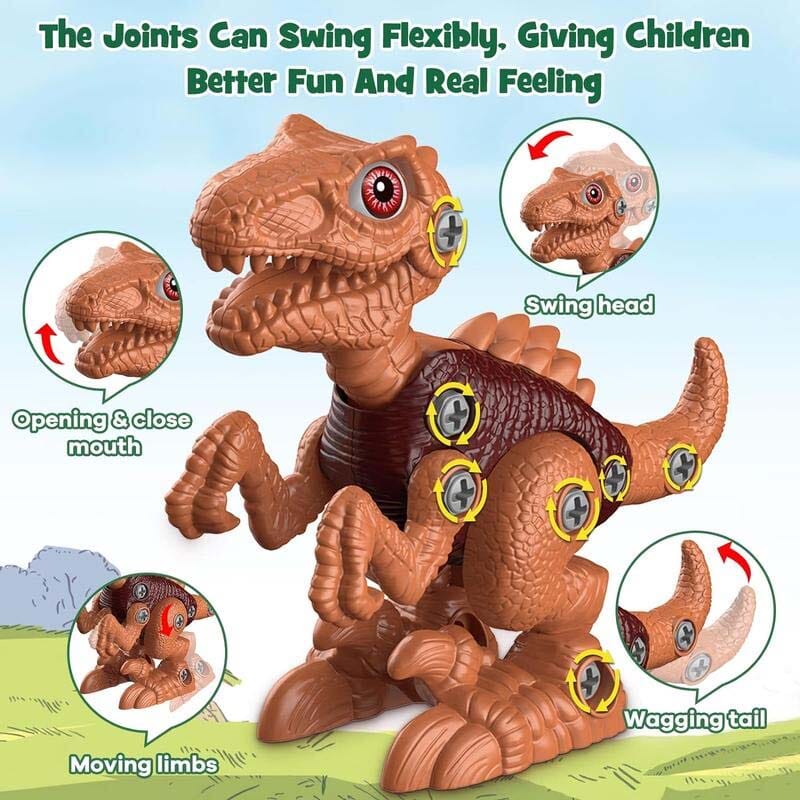 Jouets de construction pour dinosaures
