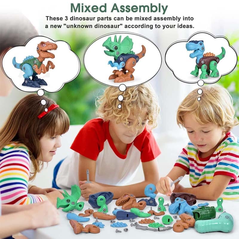 Jouets de construction pour dinosaures