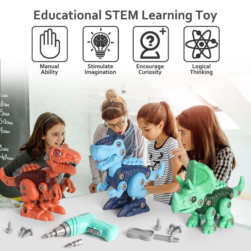 Jouets de construction pour dinosaures