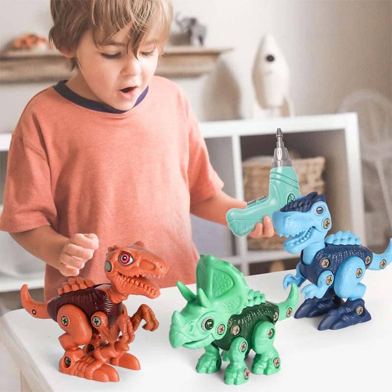 Jouets de construction pour dinosaures
