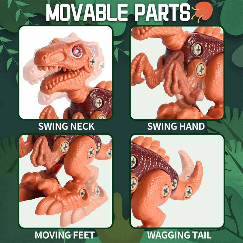 Jouets de construction pour dinosaures