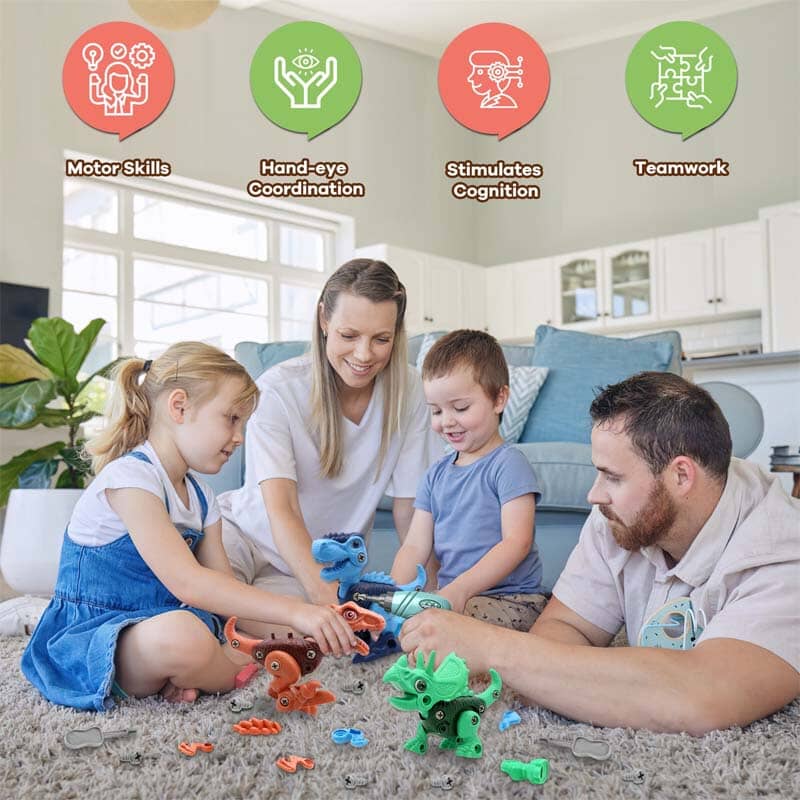 Jouets de construction pour dinosaures