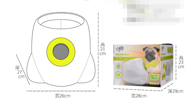 Lanceur de tennis pour chien