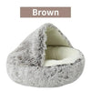 Lit en peluche douce pour animaux de compagnie