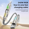 Câble USB C 4-en-1 240W