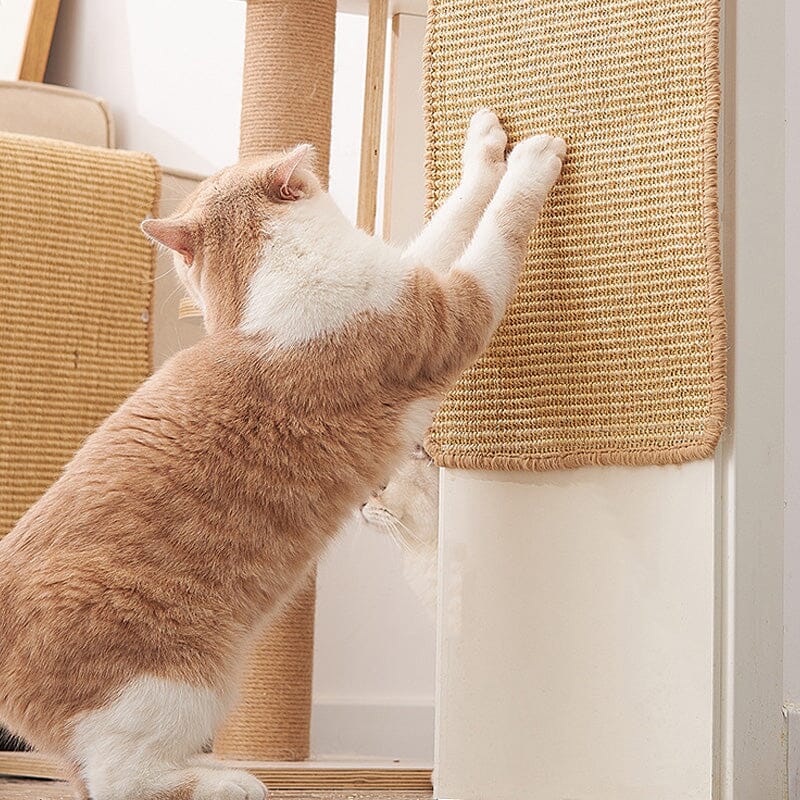 Tapis griffoir en sisal naturel