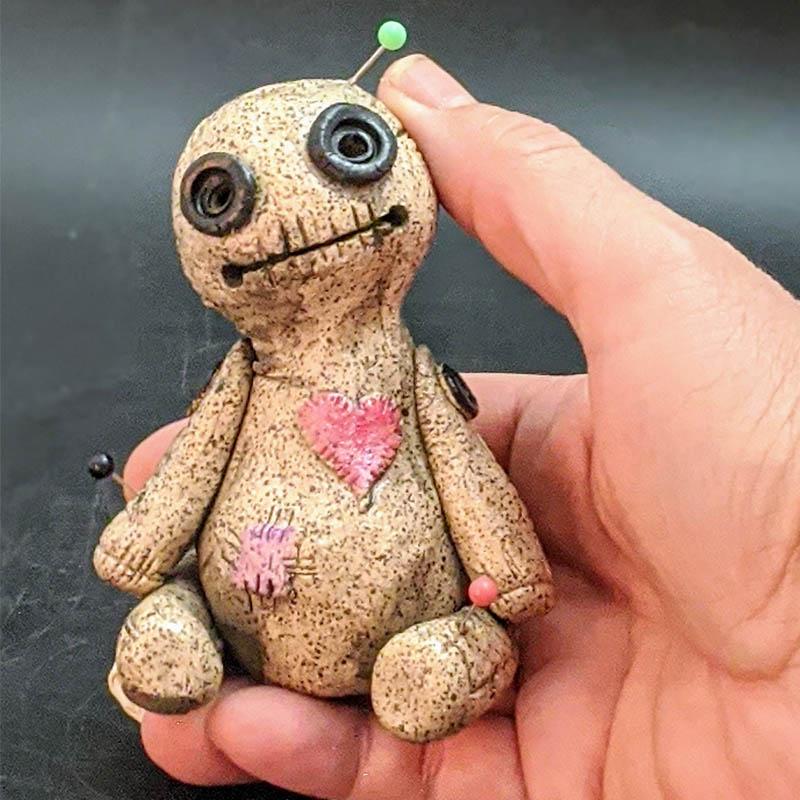 Comfybear™ Brûleur de cônes poupée vaudou, brûleur d'encens