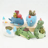 Jardinière pour plantes succulentes en forme d'animaux