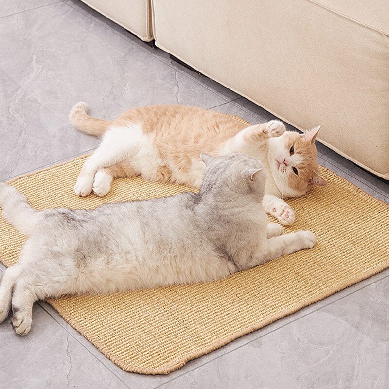 Tapis griffoir en sisal naturel