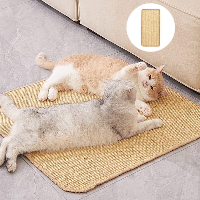 Tapis griffoir en sisal naturel