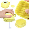 Brosse de bain pour chien mignon