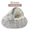 Lit en peluche douce pour animaux de compagnie