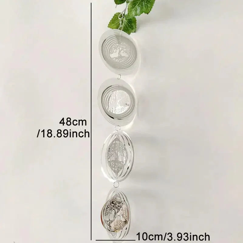 Carillons éoliens rotatifs 3D