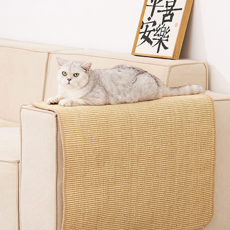 Tapis griffoir en sisal naturel