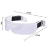 Lunettes LED lumineuses pour une brillance festive