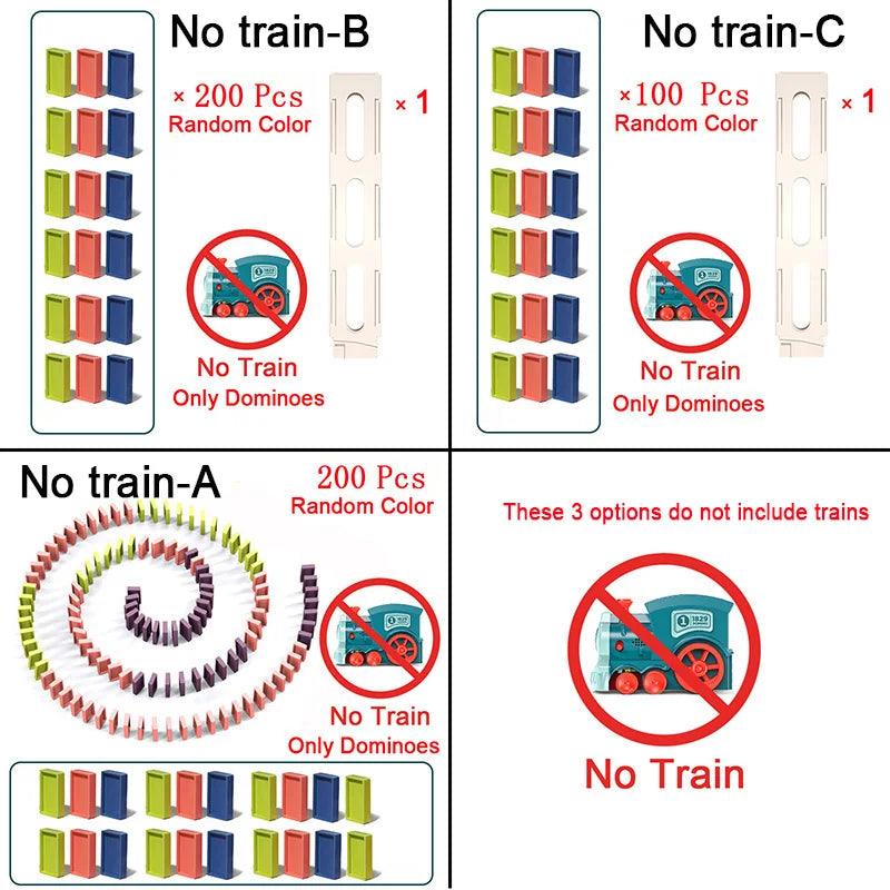 Train Domino automatique pour enfants