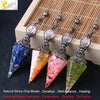 Cristaux de pendule de guérison des chakras