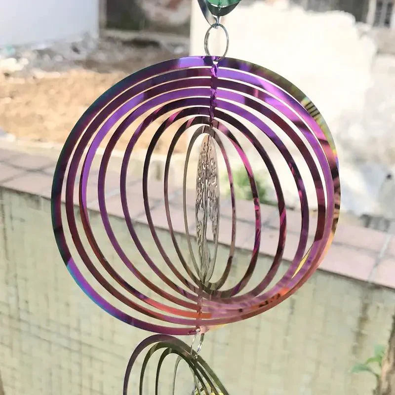 Carillons éoliens rotatifs 3D