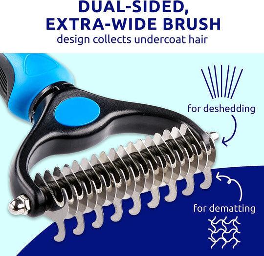 Brosse de toilettage professionnelle pour chiens et chats