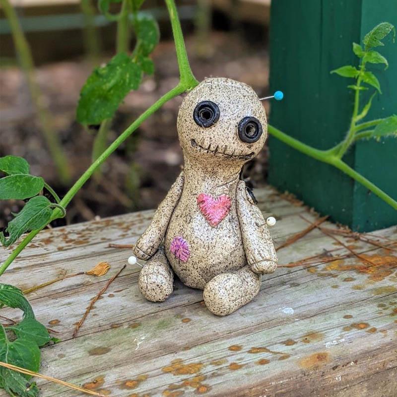 Comfybear™ Brûleur de cônes poupée vaudou, brûleur d'encens