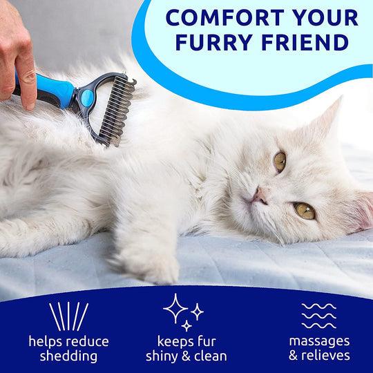 Brosse de toilettage professionnelle pour chiens et chats