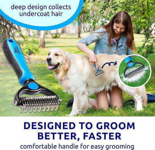 Brosse de toilettage professionnelle pour chiens et chats