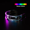 Lunettes LED lumineuses pour une brillance festive