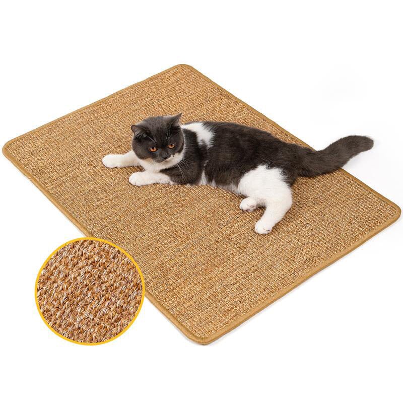 Tapis griffoir en sisal naturel