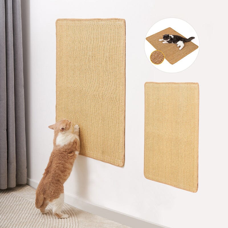 Tapis griffoir en sisal naturel
