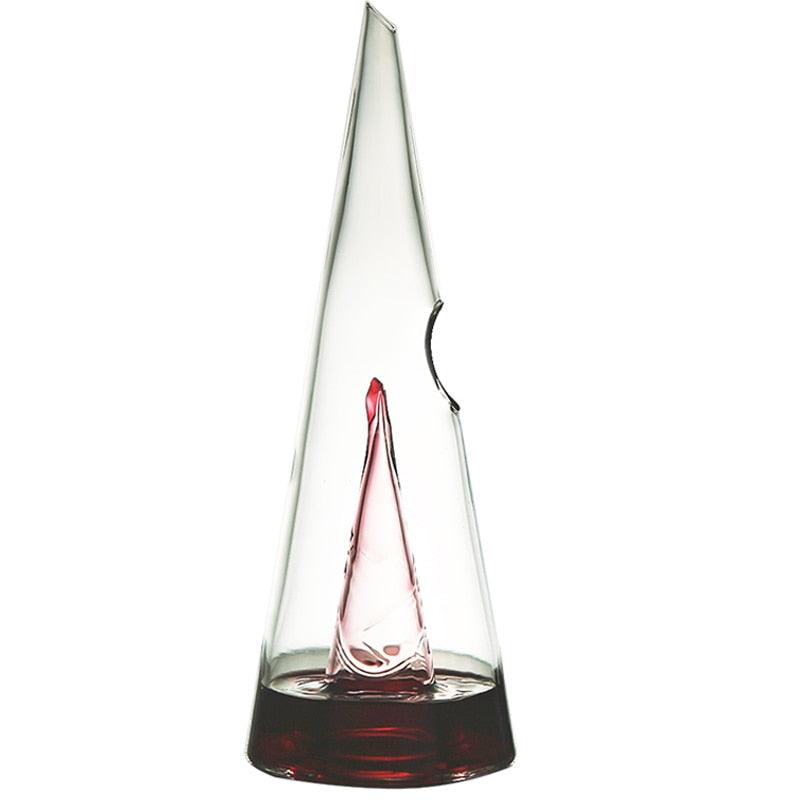 Carafe à vin transparente