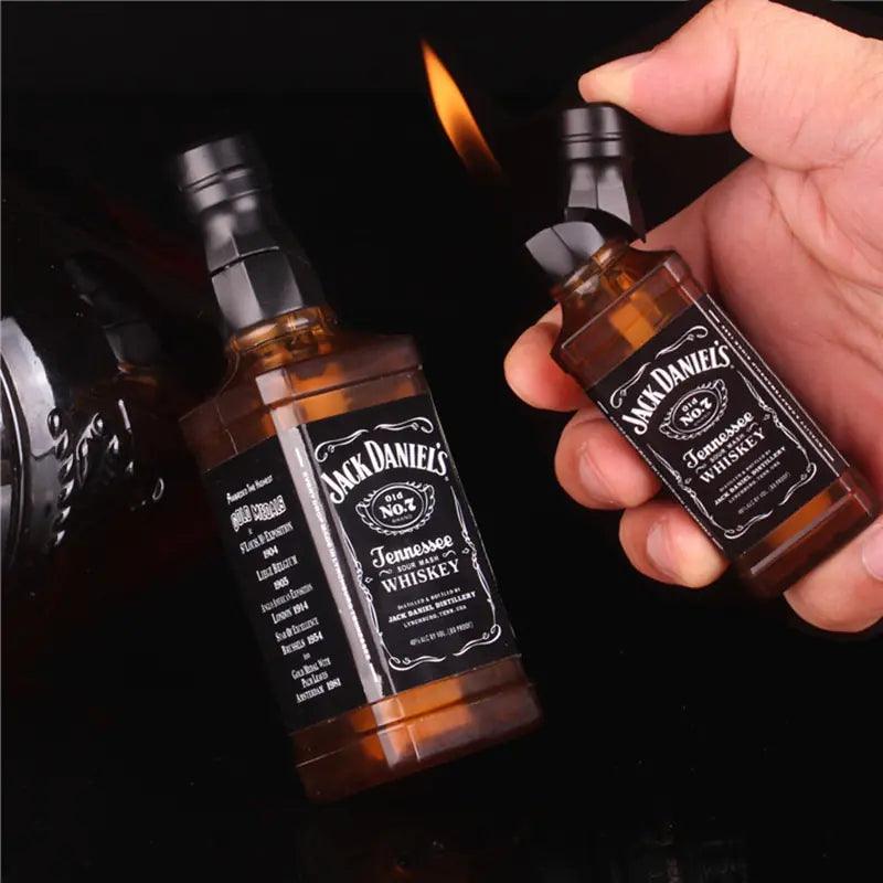 Briquet bouteille de whisky