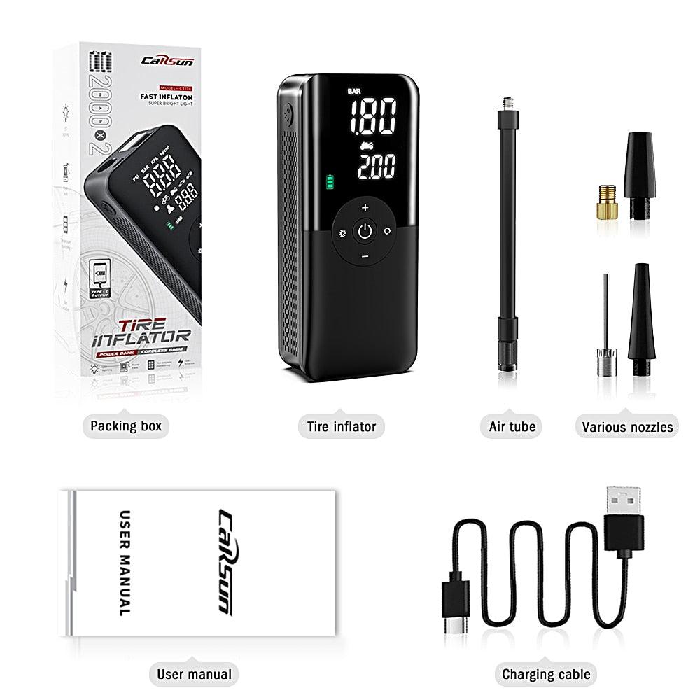 Pompe de gonflage portable