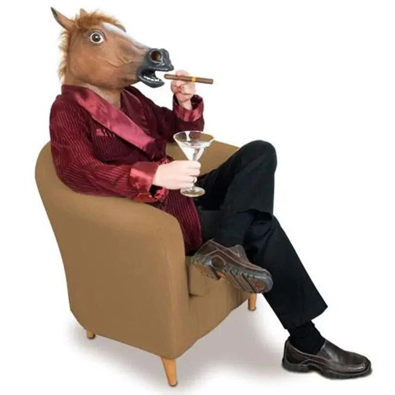 Masques de tête de cheval