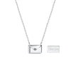 Collier en argent avec lettre d'amour Envelop