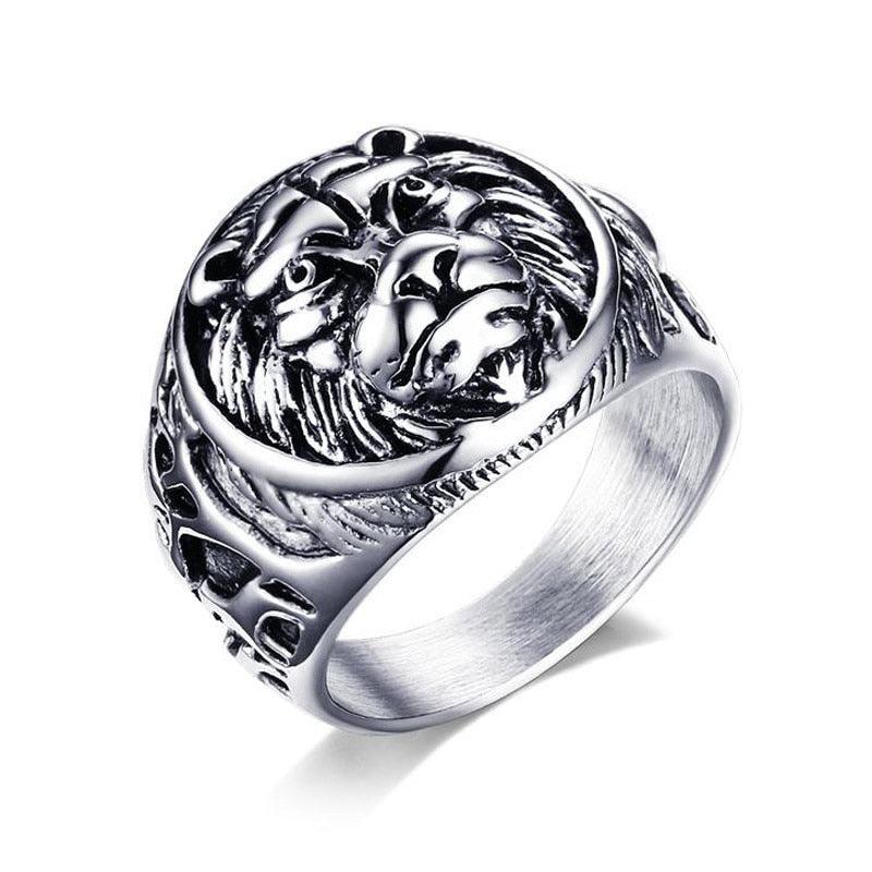 Bagues tête de lion