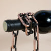 Porte-bouteille de vin en chaîne de fer magique
