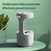 Diffuseur d'humidificateur à LED en forme de goutte d'eau