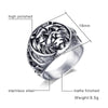 Bagues tête de lion