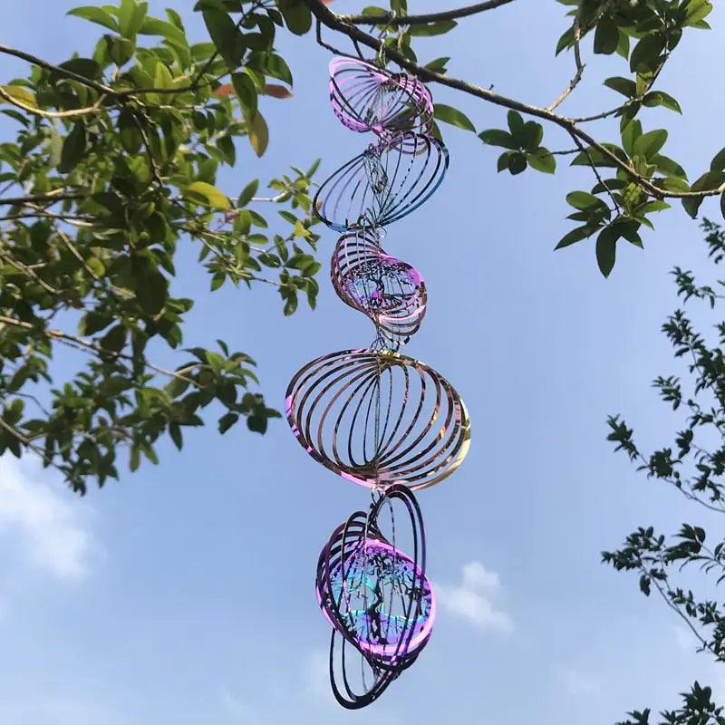 Carillons éoliens rotatifs 3D