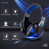 Casque de jeu filaire à lumière LED