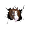 Autocollant de fenêtre de voiture à cheval