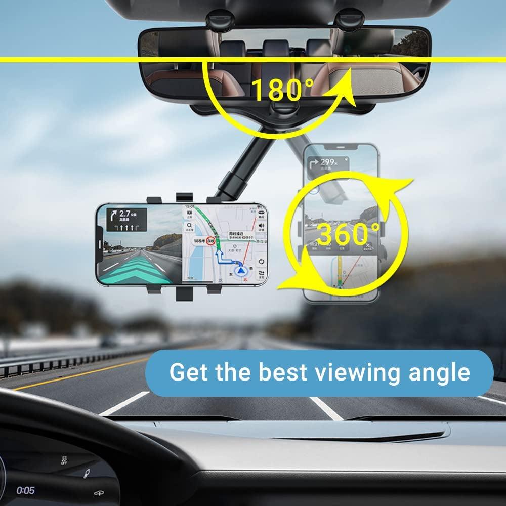 Support de voiture rotatif à 360° pour smartphone