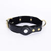Collier anti-perte en cuir pour chien