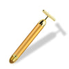 Rouleau de massage facial Energy 24K Gold T Beauty Bar