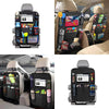 Organiseur de siège arrière de voiture avec support pour tablette tactile