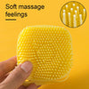 Brosse en silicone souple pour chien
