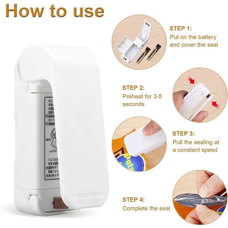 Scelleuse sous vide portable