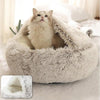 Lit en peluche douce pour animaux de compagnie