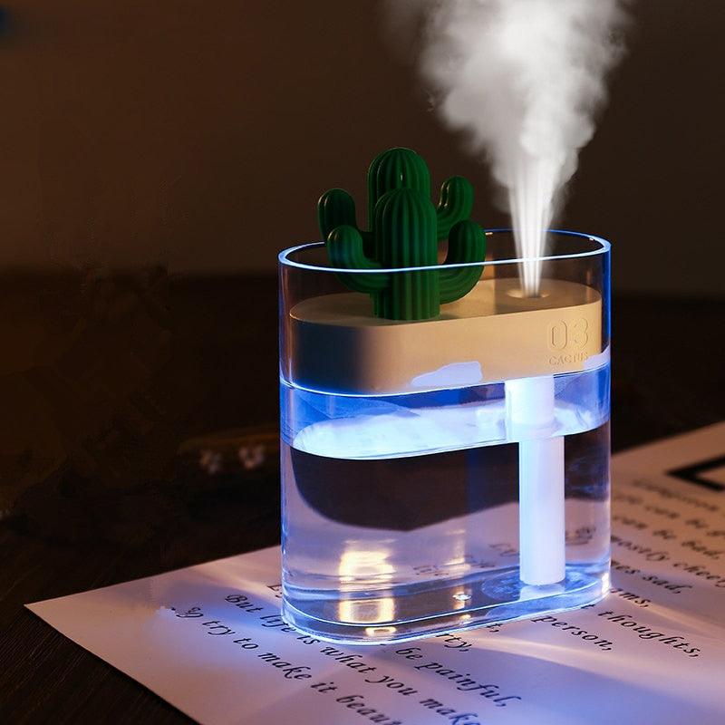 Humidificateur d'air ultrasonique 160 ml, diffuseur d'huiles essentielles USB, diffuseur d'arômes pour voiture, brumisateur à anions