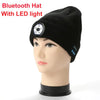Chapeau LED avec casque stéréo